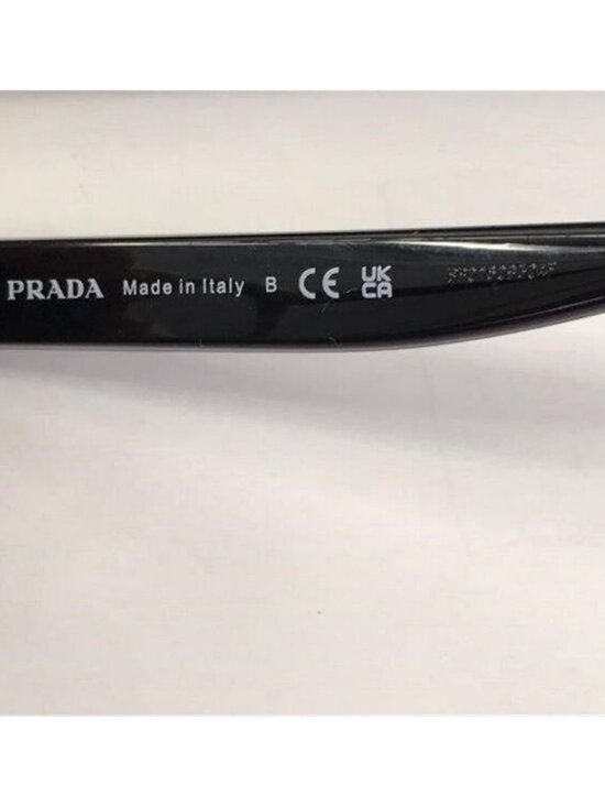 Authentic New PRADAPR 04WV black and medium havana main image 8
